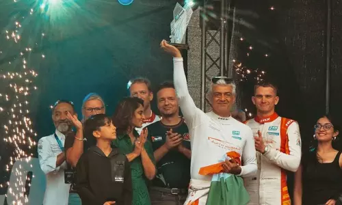 ஸ்பெயினில் நடைபெற்ற 24H கார் பந்தயத்தில் 3ம் இடத்தை பிடித்தது அஜித்குமார் ரேஸிங் அணி