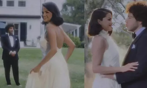 காதலனை கரம் பிடித்தார் பிரபல அமெரிக்க பாடகி செலினா கோமஸ் - புகைப்படங்கள் வைரல்