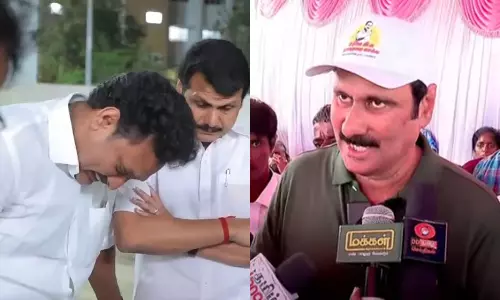 தேம்பி தேம்பி அழுகிறார்...  அமைச்சருக்கு ஆஸ்கர் வழங்க வேண்டும்- அன்புமணி