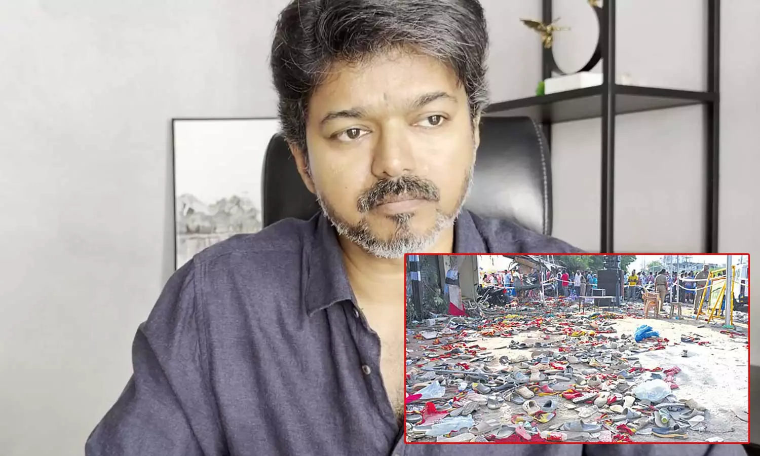 கூட்ட நெரிசல் சம்பவம் நடந்த உடனே சென்னை கிளம்பியது ஏன்? விஜய் விளக்கம் கூட்ட நெரிசல் சம்பவம் நடந்த உடனே சென்னை கிளம்பியது ஏன்? விஜய் விளக்கம்