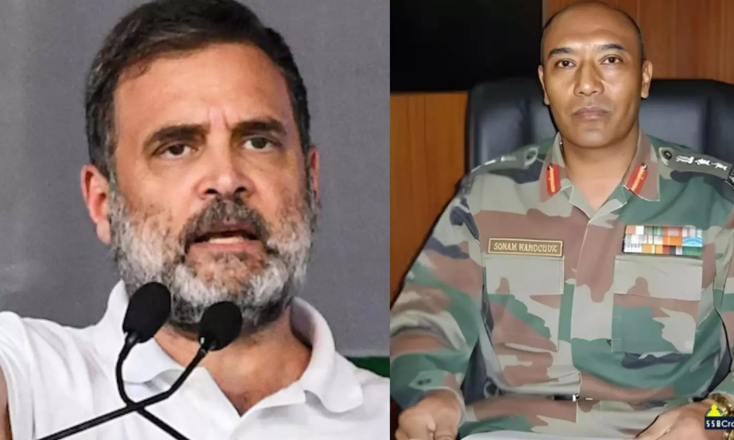 தேசத்திற்கு சேவை செய்ததற்கான வெகுமதி.. லடாக்கில் தேச மகனை சுட்டுக் கொன்ற பாஜக - ராகுல் காந்தி தேசத்திற்கு சேவை செய்ததற்கான வெகுமதி.. லடாக்கில் தேச மகனை சுட்டுக் கொன்ற பாஜக - ராகுல் காந்தி