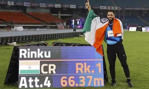 உலக பாரா தடகளம்: ஈட்டி எறிதலில் தங்கம் வென்ற இந்திய வீரர் ரிங்கு ஹூடா