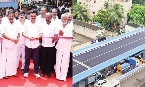 தி.நகர் புதிய மேம்பாலத்தை முதலமைச்சர் மு.க.ஸ்டாலின் திறந்து வைத்தார்