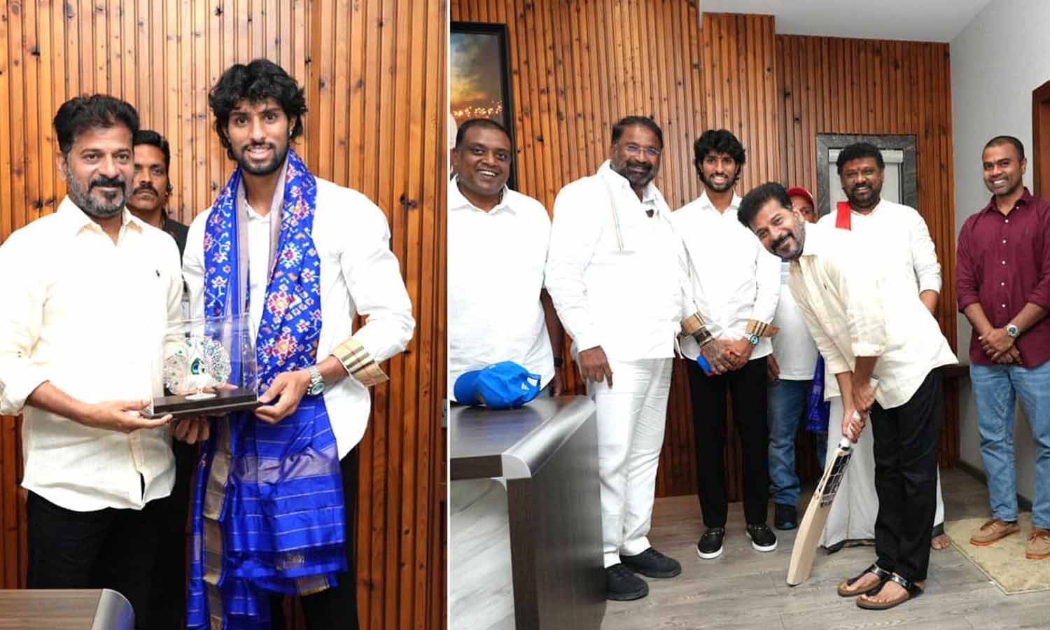 இந்திய வீரர் திலக் வர்மாவுக்கு தெலங்கானா முதலமைச்சர் ரெவந்த் ரெட்டி பாராட்டு