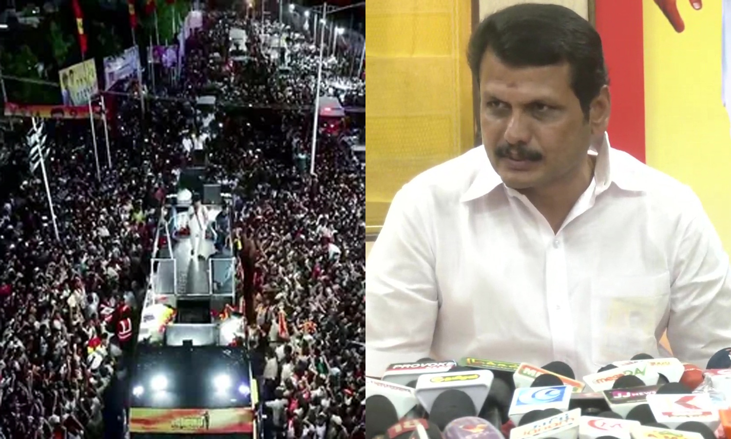 த.வெ.க. கூட்டத்திற்கு வந்தது கட்டுக்கடங்காத கூட்டமல்ல... கட்டுப்பாடற்ற கூட்டம் - செந்தில் பாலாஜி