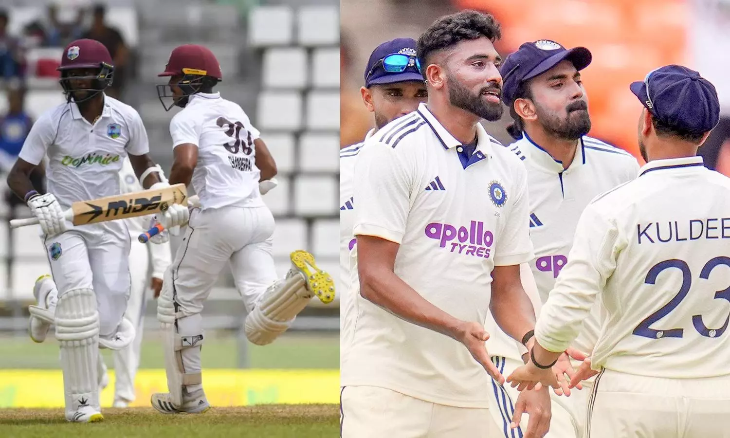 இந்திய அணி அசத்தல் பந்துவீச்சு: முதல் டெஸ்டில் 162 ரன்களுக்கு ஆல் அவுட்டான வெஸ்ட் இண்டீஸ்