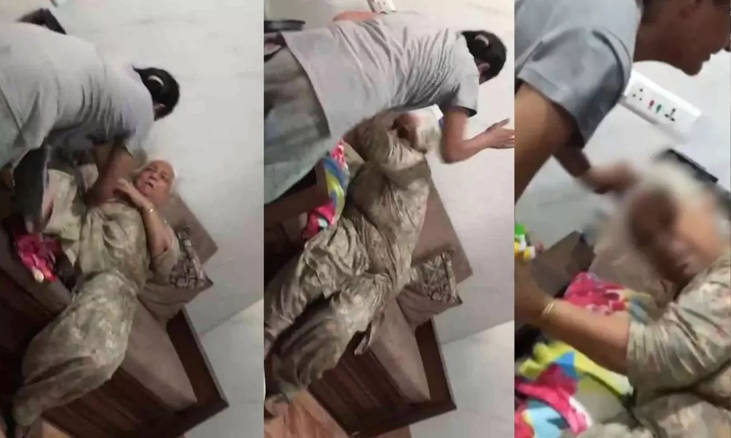 சொத்து மொத்தமும் என் பேர்ல எழுதணும்.. மாமியாரை கொடூரமாக தாக்கிய மருமகள் - பேரன் எடுத்த வீடியோ வைரல் சொத்து மொத்தமும் என் பேர்ல எழுதணும்.. மாமியாரை கொடூரமாக தாக்கிய மருமகள் - பேரன் எடுத்த வீடியோ வைரல்