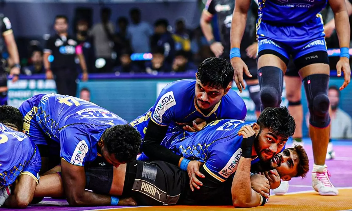 புரோ கபடி லீக்: அரியானாவை வீழ்த்தி 5வது வெற்றியை பதிவுசெய்தது தமிழ் தலைவாஸ்