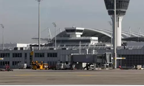 ஜெர்மனியில் விமான நிலையம் அருகே டிரோன் பறந்ததால் 17 விமானங்கள் ரத்து