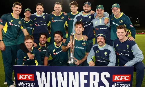 நியூசிலாந்துக்கு எதிரான டி20 தொடரை கைப்பற்றியது ஆஸ்திரேலியா