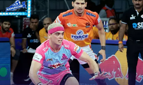 புரோ கபடி லீக்: ஜெய்ப்பூரை வீழ்த்தியது புனேரி பல்தான்