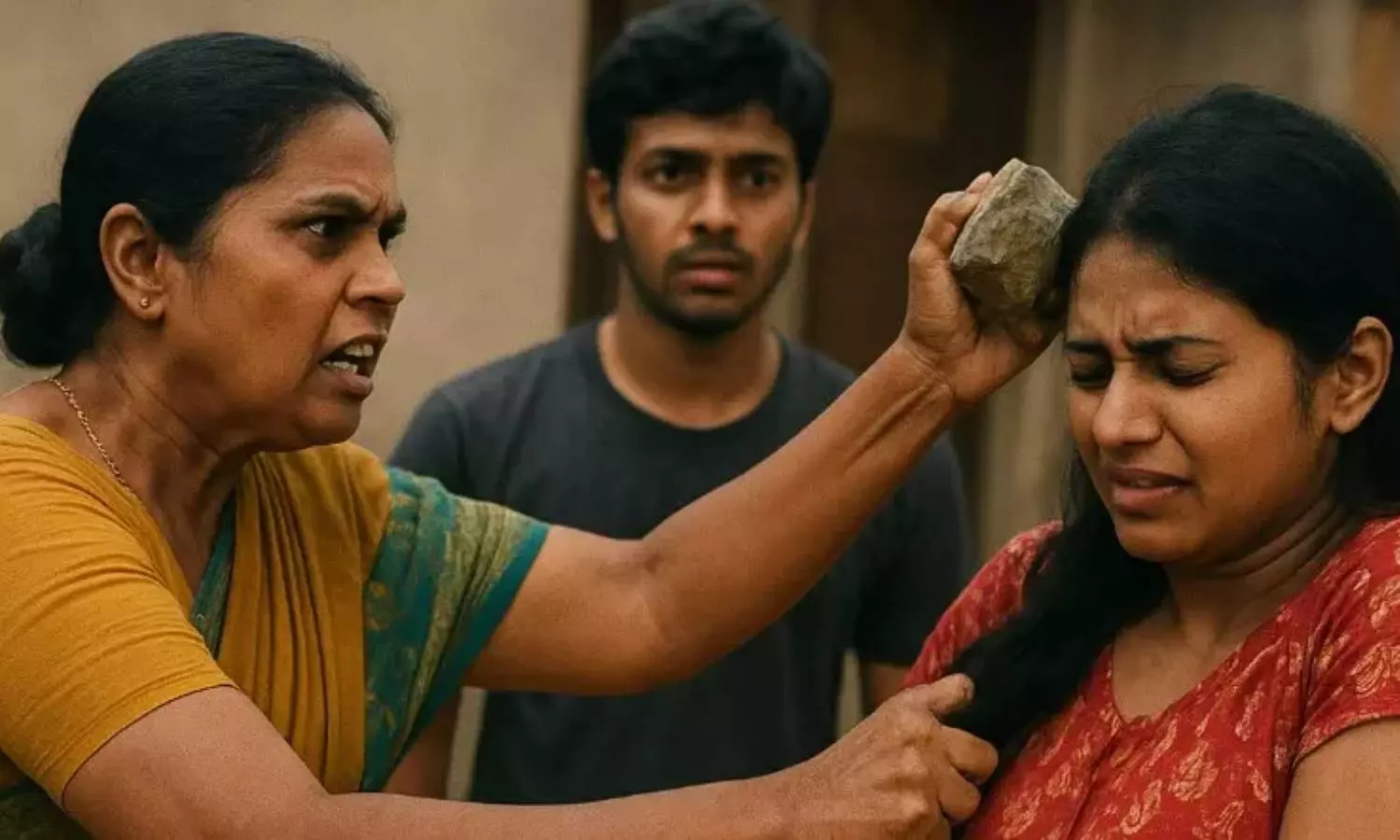 18 வயது மருமகனை திருமணம் செய்ய முயன்ற 40 வயது மாமியார் - மகளை கொலை செய்ய முயற்சி