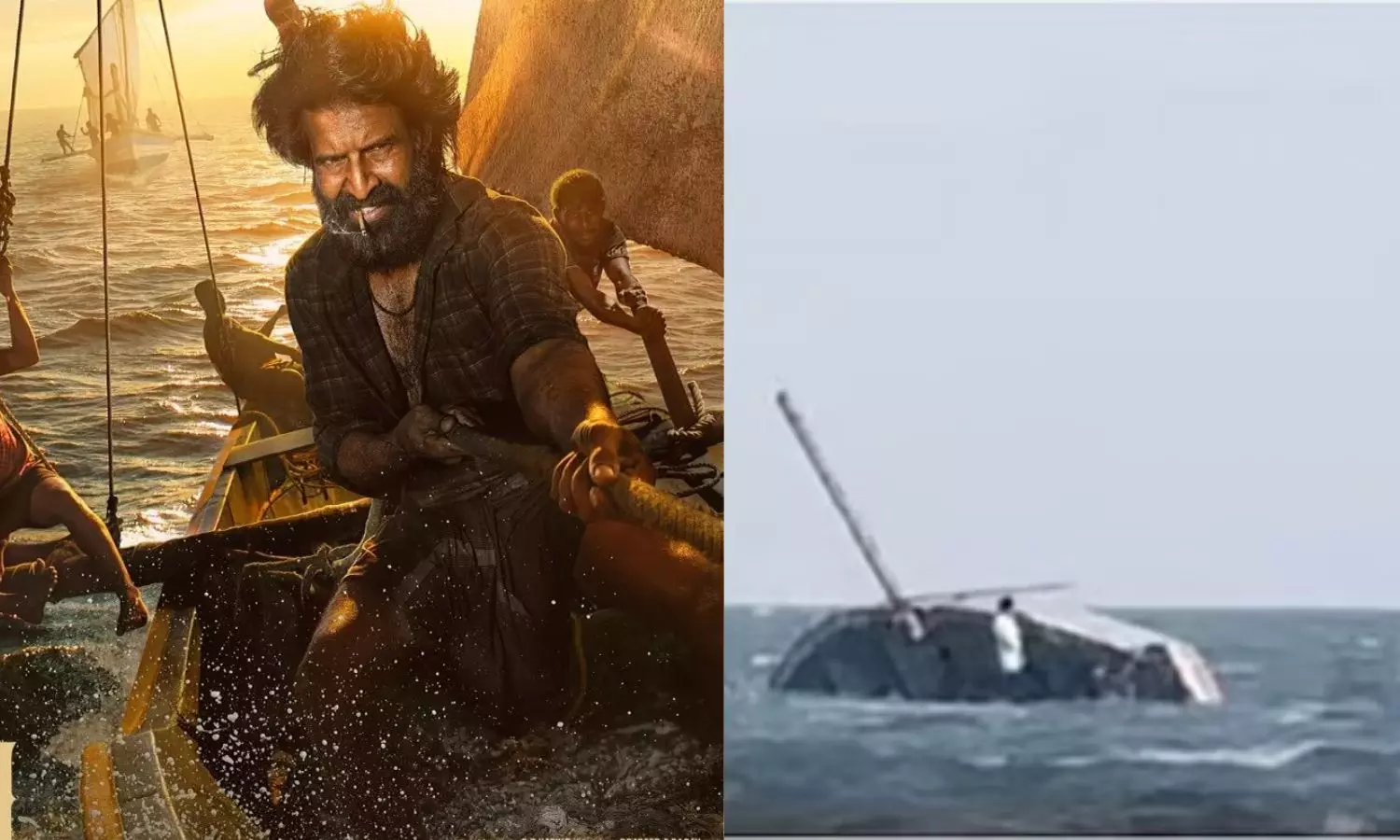 சூரியின் மண்டாடி படப்பிடிப்பின் போது படகு கவிழ்ந்து விபத்து