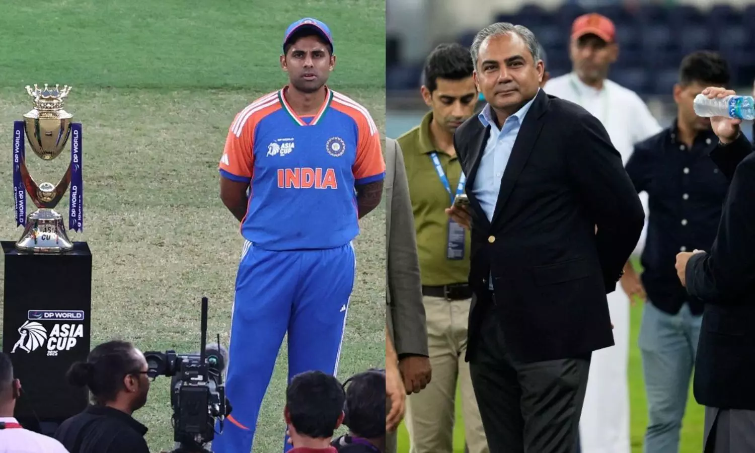 இந்திய அணிக்கு ஆசிய கோப்பையை வழங்க மறுத்த பாகிஸ்தான் அமைச்சருக்கு தங்கப்பதக்கம்.. இந்திய அணிக்கு ஆசிய கோப்பையை வழங்க மறுத்த பாகிஸ்தான் அமைச்சருக்கு தங்கப்பதக்கம்..