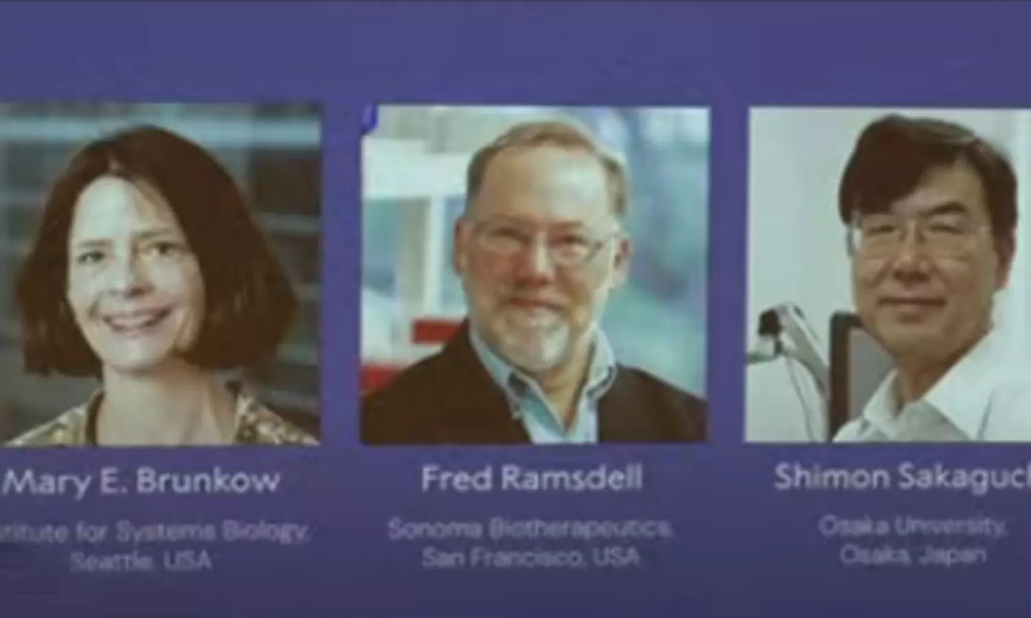 2025ம் ஆண்டின் மருத்துவத்திற்கான நோபல் பரிசு 3 பேருக்கு அறிவிப்பு 2025ம் ஆண்டின் மருத்துவத்திற்கான நோபல் பரிசு 3 பேருக்கு அறிவிப்பு