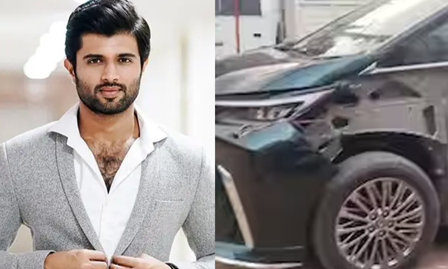 கார் விபத்தில் சிக்கினார் விஜய் தேவரகொண்டா