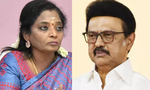 முதலமைச்சர் மு.க.ஸ்டாலின் யாரை எதிர்த்து போராடப்போகிறார்? - தமிழிசை கேள்வி