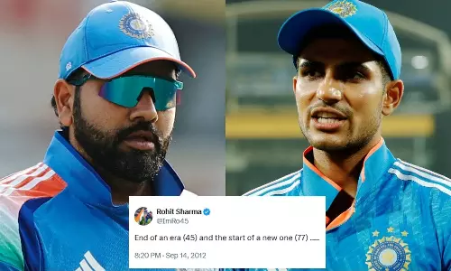 சுப்மன் கில் கேப்டனாக போவதை அன்றே கணித்த ரோகித்... வைரலாகும் பழைய டுவீட்