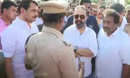 கரூர் துயரம் - வேலுச்சாமிபுரத்தில் கமல்ஹாசன் MP நேரில் ஆய்வு