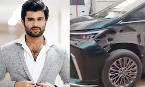 கார் விபத்தில் சிக்கினார் விஜய் தேவரகொண்டா