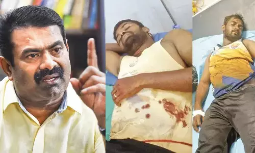 பஹல்காம் தாக்குதலுக்கு பதறித்துடித்த பெருமக்கள் நாகை மீனவர்கள் மீதான தாக்குதலுக்கு அமைதி காப்பது ஏன்? - சீமான்