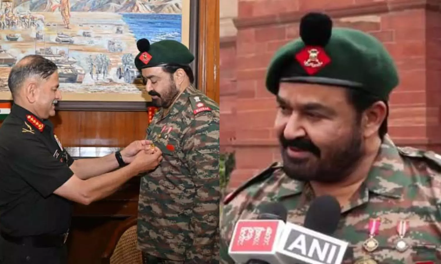 VIDEO: ராணுவத் தளபதியிடமிருந்து மோகன்லாலுக்கு கிடைத்த கௌரவம்! VIDEO: ராணுவத் தளபதியிடமிருந்து மோகன்லாலுக்கு கிடைத்த கௌரவம்!