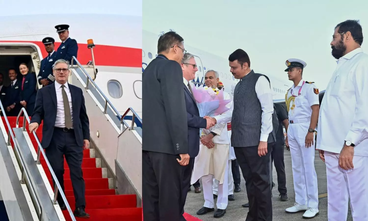 அரசுமுறை பயணமாக இந்தியா வந்தடைந்தார் பிரிட்டன் பிரதமர்