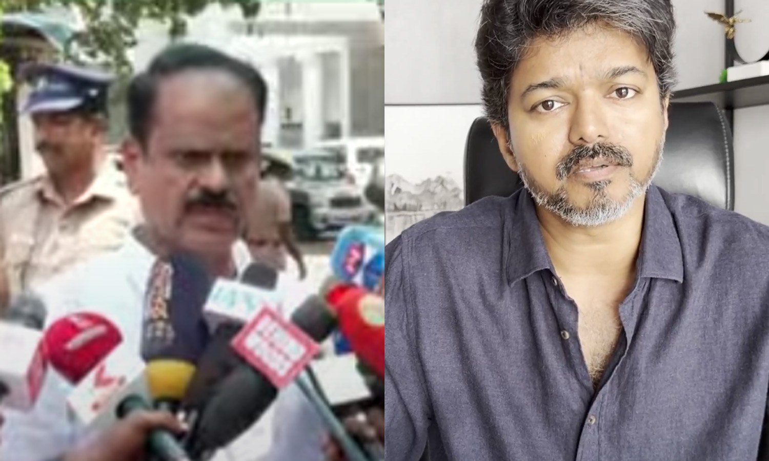 எப்போது விஜய் கரூர் பயணம்? - பதில் அளிக்க மறுத்த த.வெ.க. வழக்கறிஞர்கள் எப்போது விஜய் கரூர் பயணம்? - பதில் அளிக்க மறுத்த த.வெ.க. வழக்கறிஞர்கள்