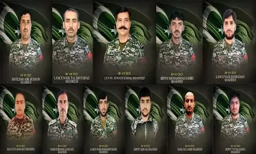 பயங்கரவாதிகளுக்கு எதிரான சண்டையில் 11 பாகிஸ்தான் வீரர்கள் பலி