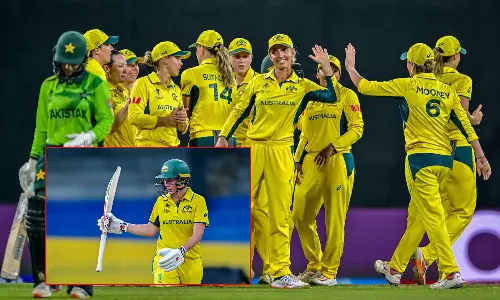 மகளிர் உலக கோப்பை: பாகிஸ்தானை பந்தாடியது ஆஸ்திரேலியா