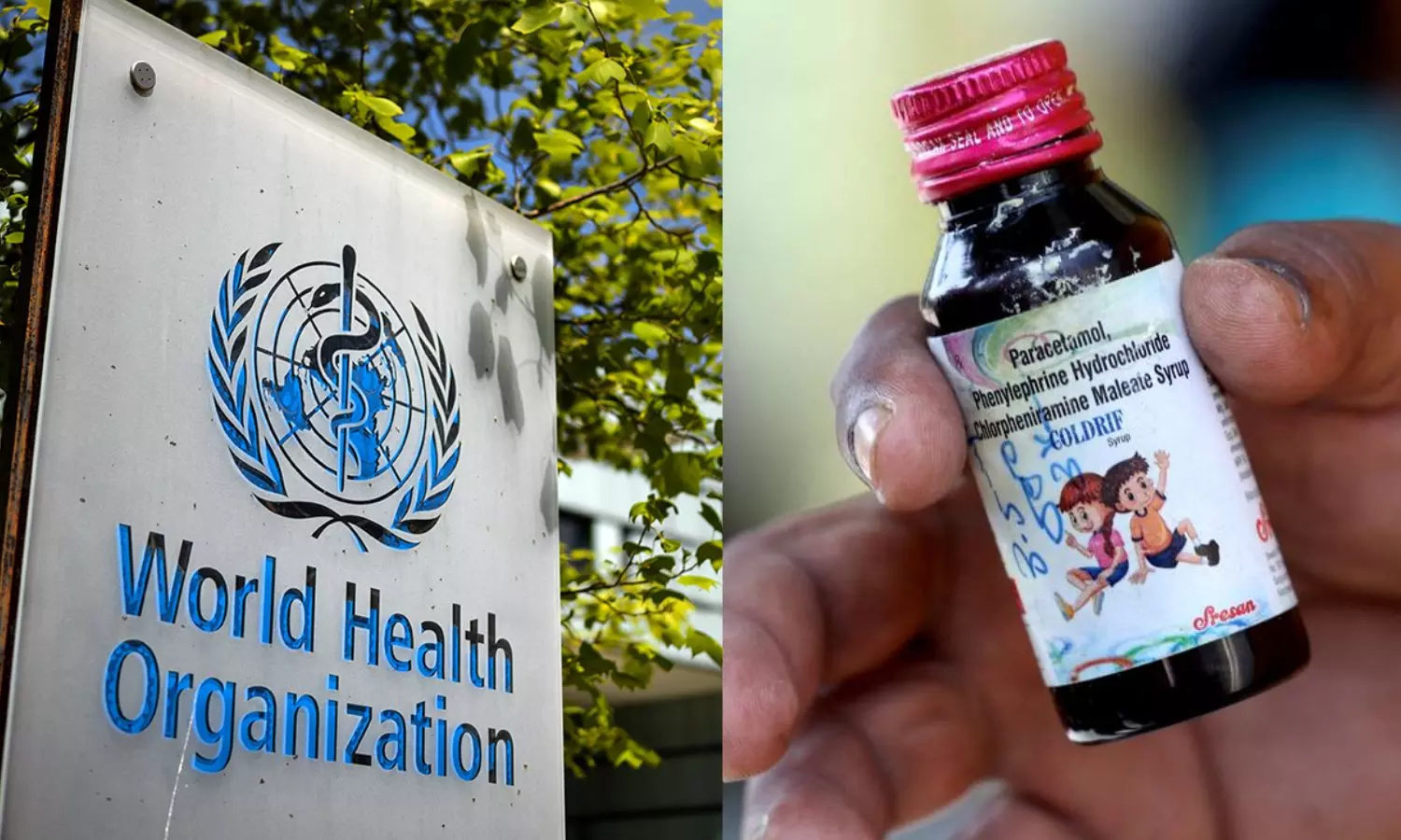இருமல் மருந்து குடித்து 20 குழந்தைகள் பலி.. மத்திய அரசிடம் விளக்கம் கேட்ட உலக சுகாதார அமைப்பு