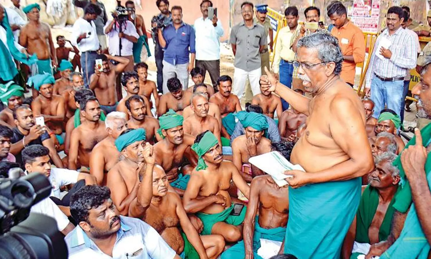 டெல்லியில் 5 நாட்கள் விவசாயிகள் தொடர் போராட்டம்- பி.ஆர். பாண்டியன், அய்யாக்கண்ணு கூட்டாக அறிவிப்பு