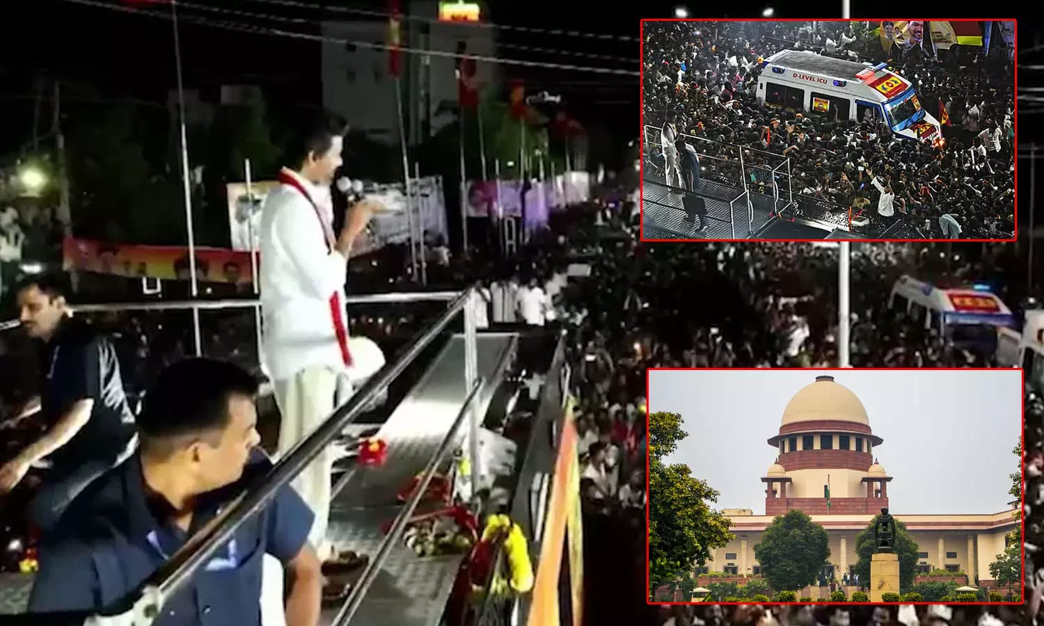 கரூர் கூட்ட நெரிசல் துயர சம்பவம் வழக்கை சிபிஐ-க்கு மாற்ற தேவையில்லை: உச்சநீதிமன்றத்தில் தமிழக அரசு வாதம் கரூர் கூட்ட நெரிசல் துயர சம்பவம் வழக்கை சிபிஐ-க்கு மாற்ற தேவையில்லை: உச்சநீதிமன்றத்தில் தமிழக அரசு வாதம்