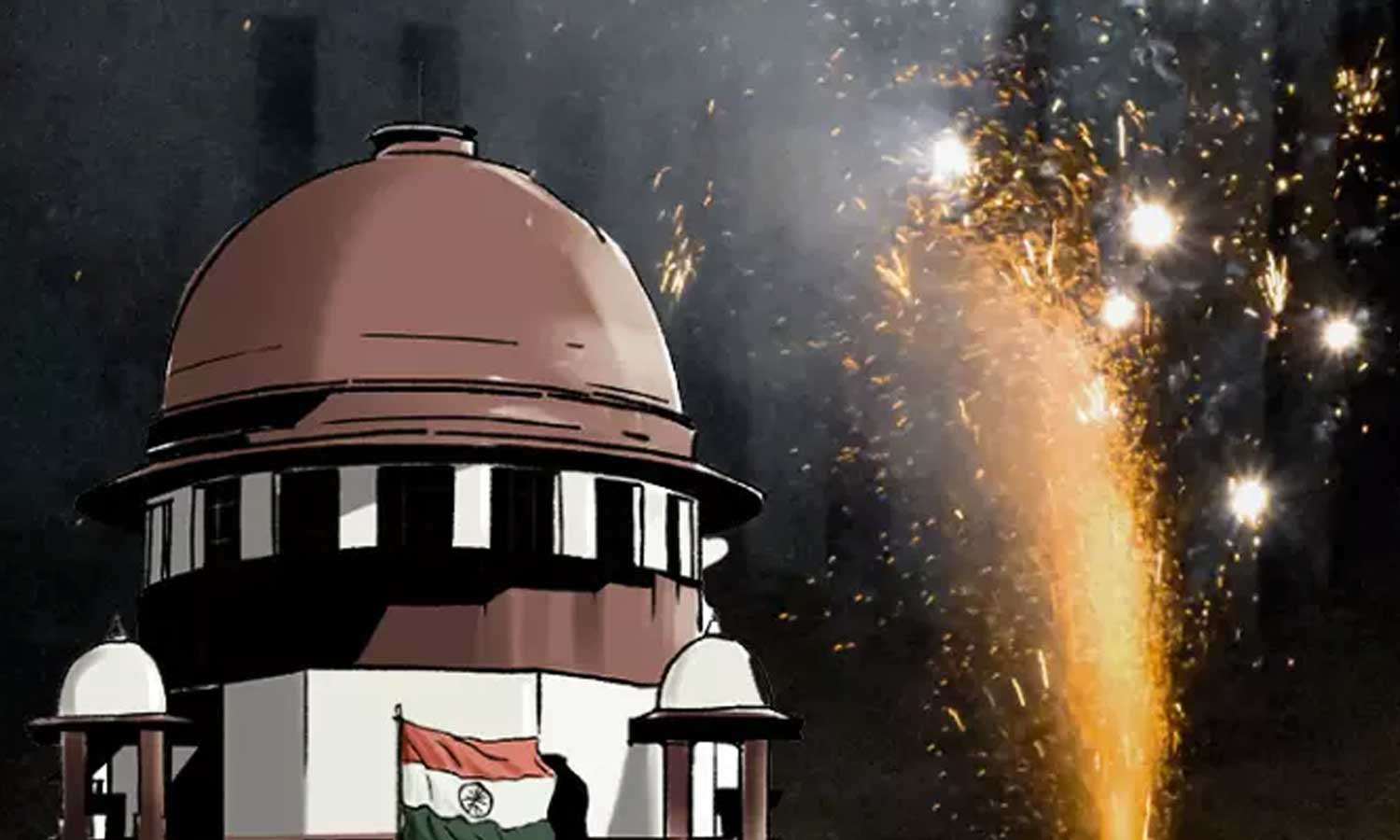 டெல்லியில் பொதுமக்கள் 5 நாட்கள் பட்டாசு வெடித்து கொண்டாட உச்சநீதிமன்றம் அனுமதி