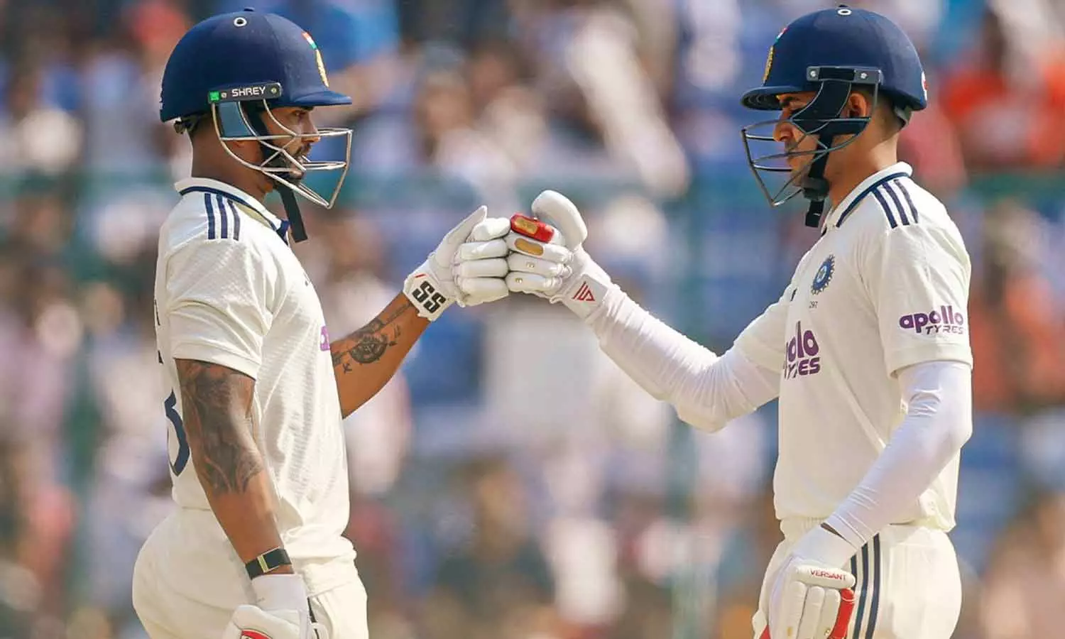 அரைசதத்தை தவறவிட்ட நிதிஷ்.. சதத்தை நோக்கி கில்.. 2-ம் நாள் உணவு இடைவேளை வரை இந்தியா 427/4