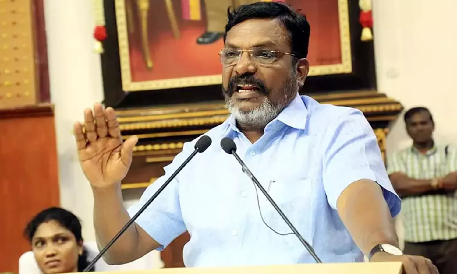 த.வெ.க.வுடன் கூட்டணி என்றால் பா.ஜ.க.வை கழற்றிவிட அ.தி.மு.க. தயாராகிவிட்டதா?- திருமாவளவன் கேள்வி