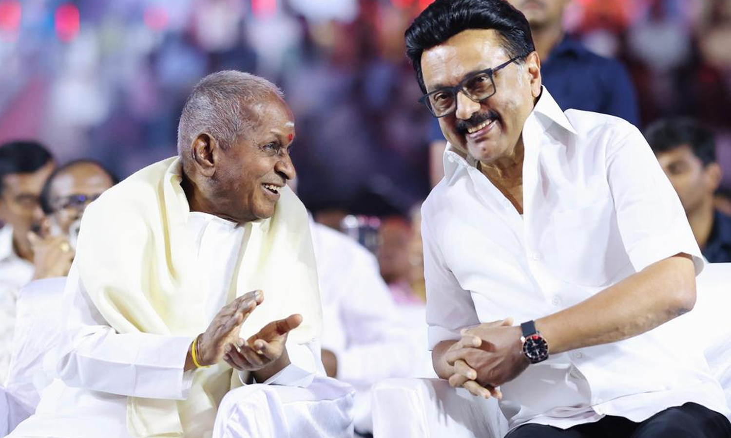இசைஞானி மீது இருப்பது கலைப்பாசம்.. தமிழ்ப்பாசம்..!- முதலமைச்சர் மு.க.ஸ்டாலின்
