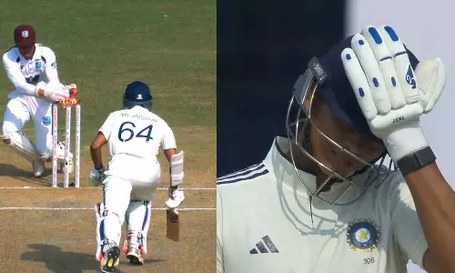 1 ரன்னுக்கு ஆசைப்பட்டு இரட்டை சதத்தை கோட்டைவிட்ட ஜெய்ஸ்வால்- வைரலாகும் வீடியோ