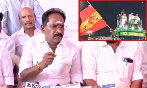 அதிமுக தொண்டர்கள் எங்க கட்சி கொடியவே பிடிக்க மாட்டாங்க - செல்லூர் ராஜு
