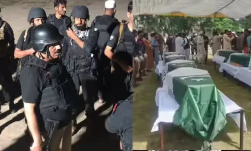 பாகிஸ்தான் காவல் பயிற்சிப் பள்ளியில் துப்பாக்கி சண்டை - 7 போலீசார், 6 பயங்கரவாதிகள் பலி