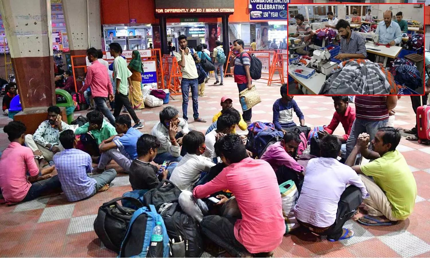 தீபாவளி பண்டிகை, சட்டமன்ற தேர்தல்: சொந்த ஊர் செல்ல ஆயத்தமாகும் பீகார் மாநில தொழிலாளர்கள் தீபாவளி பண்டிகை, சட்டமன்ற தேர்தல்: சொந்த ஊர் செல்ல ஆயத்தமாகும் பீகார் மாநில தொழிலாளர்கள்