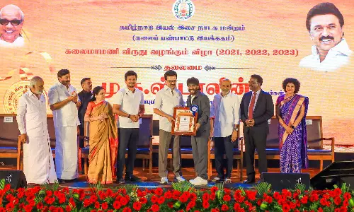 575 படங்களுக்கு மக்கள் தொடர்பாளராக பணியாற்றிய நிகில் முருகனுக்கு கலைமாமணி விருது