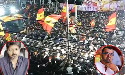 விஜய் தனித்து விடப்பட்டுள்ளார்... அதிமுகவுடன் கூட்டணி வைக்க வேண்டும் - தாடி பாலாஜி கோரிக்கை
