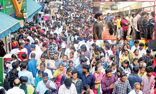 தீபாவளி விற்பனை: சென்னை ஜவுளிக்கடைகளில் இன்று அலைமோதிய கூட்டம்