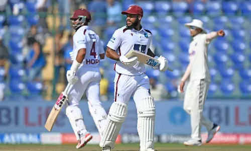 ஷாய் ஹோப், ஜான் கேம்பல் நங்கூரம்: வெஸ்ட் இண்டீஸ் 2ஆவது இன்னிங்சில் 173/2