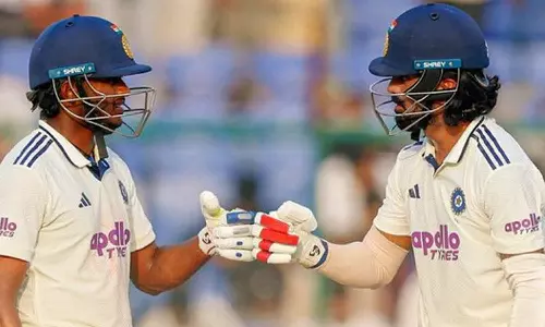 ராகுல்- சுதர்சன் பொறுப்பான ஆட்டம்: 4-ம் நாள் முடிவில் இந்தியா 63/1