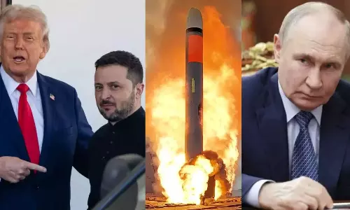 மாஸ்கோ வரை பாயும் Tomahawk ஏவுகணைகளை உக்ரைனுக்கு வழங்குவேன் - ரஷியாவுக்கு டிரம்ப் மிரட்டல்