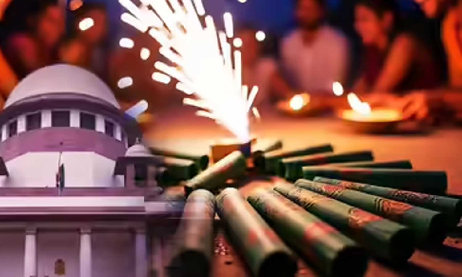 டெல்லியில் பொதுமக்கள் 4 நாட்கள் பசுமை பட்டாசு வெடித்து கொண்டாட உச்சநீதிமன்றம் அனுமதி