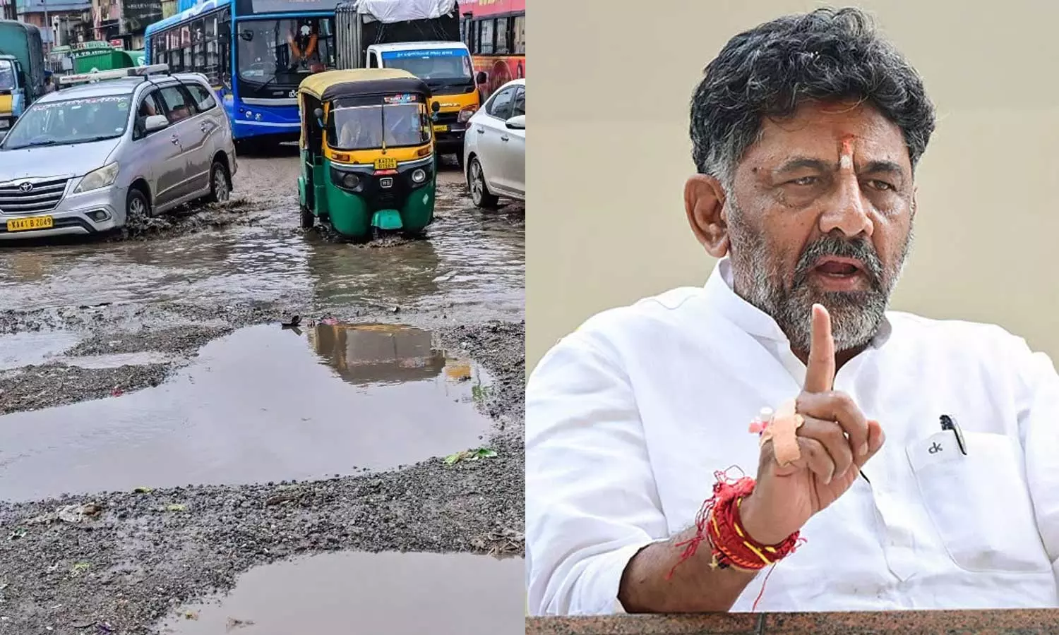 பெங்களூருவில் கட்டமைப்பு மோசம்: வரி செலுத்த மாட்டோம் என மக்கள் மிரட்டல்- டி.கே. சிவக்குமார் அளித்த பதில்