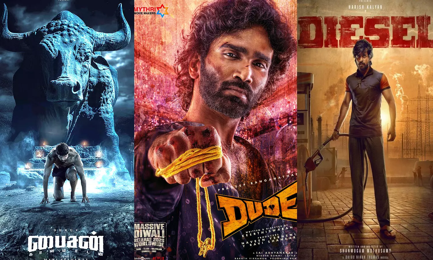 தீபாவளி முன்னிட்டு திரையரங்குகளில் வெடிக்கப் போகும் 3 தமிழ் படங்கள்